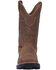 Dan Post Men's Blayde Waterproof Wellington Work Boots - Steel Toe, Saddle Tan, hi-res