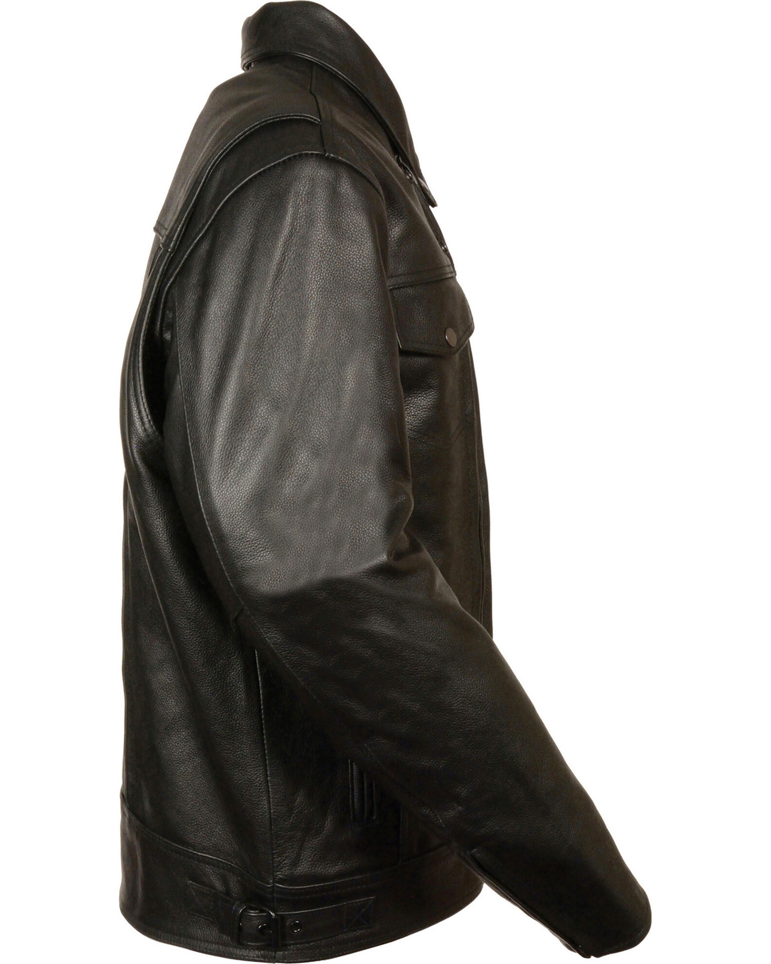 【30％OFF】 Cruiser Vented Utility Men's Leather Milwaukee Jacket 5X - ジャケット・アウター