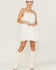 Image #1 - Flying Tomato Women's Crochet Tiered Swiss Dot Dress, , hi-res