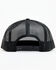Image #3 - Lazy J Ranch Wear Men's Show Time Trucker Cap, Black/white, hi-res