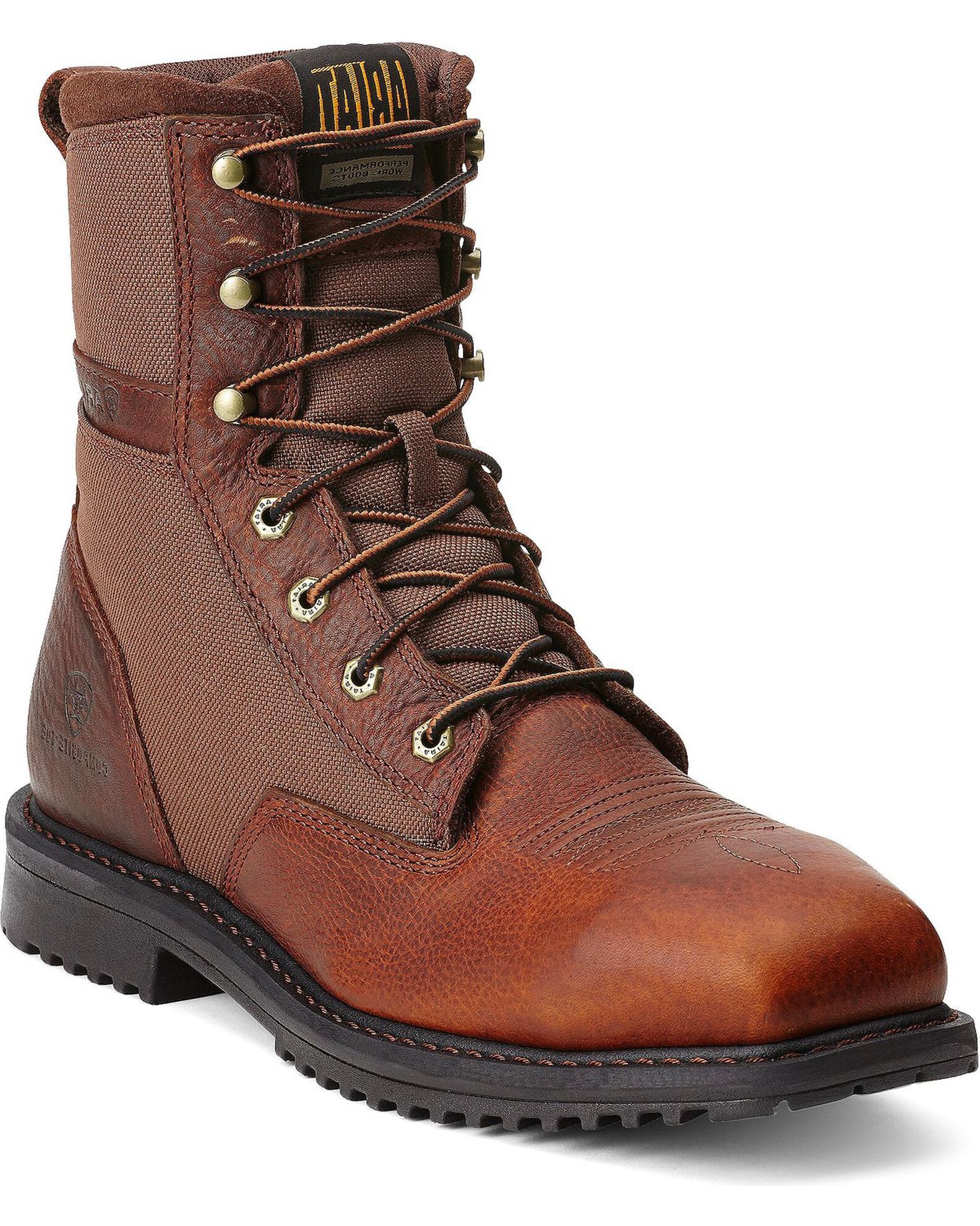 Ariat RigTek 8 Lace Up Work Boots Steel Toe Sheplers