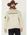 Image #1 - Smith & Wesson Men's Logo Flag Graphic Hooded Sweatshirt, , hi-res