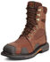 Ariat Men's Overdrive 8" Lace-Up Work Boots - Composite Toe, Chestnut, hi-res