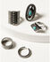 Idyllwind Women's Rawlings Road Ring Set - 5-Piece, Silver, hi-res