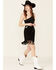 Image #2 - Double D Ranchwear Women's Dee Skirt, Black, hi-res