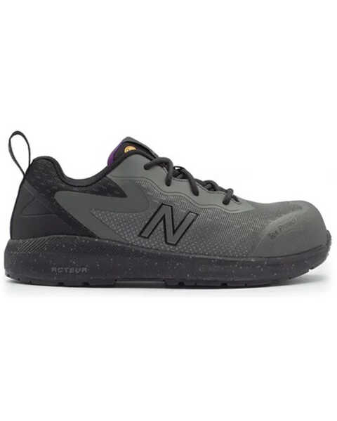 Image #2 - New Balance Women's Logic Work Shoes - Composite Toe , Black/grey, hi-res