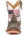 Image #2 - Roper Infant Boys' America Strong Western Boots - Square Toe, Brown, hi-res