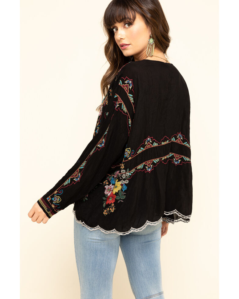 johnny was cabo button down blouse