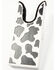 Image #2 - Boot Barn Cow Print Boot Jack, White, hi-res