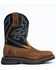 Image #2 - Cody James Men's Disruptor Western Work Boots - Soft Toe, Brown, hi-res