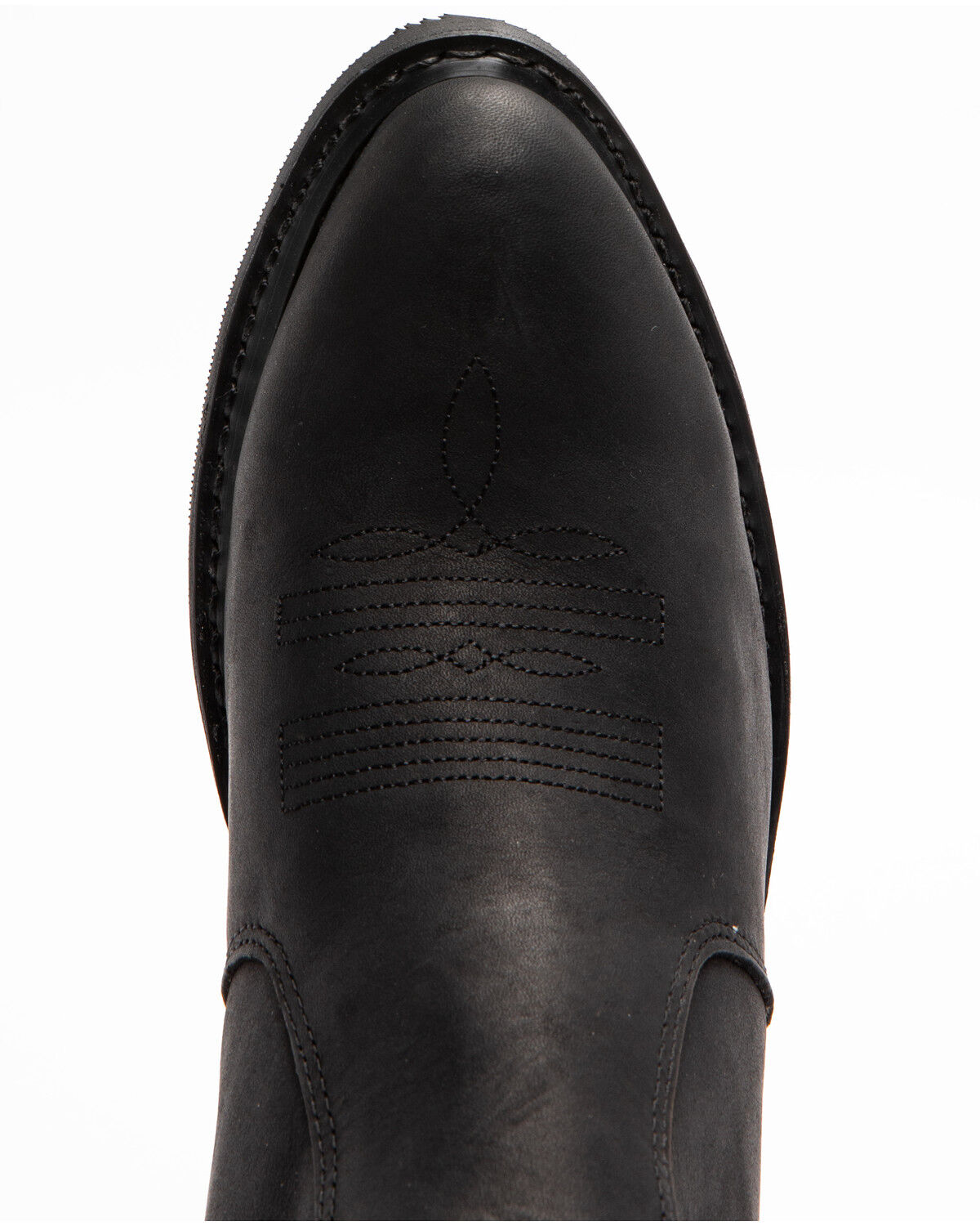 mens black side zip dress boots