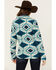 Image #4 - Outback Trading Co Women's Janet Pullover , Blue, hi-res