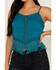 Idyllwind Women's Briarwick Fringe Tank Top, Blue, hi-res