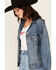 Image #2 - Levi's Women's Turning Heads 90's Trucker Jacket, Medium Wash, hi-res