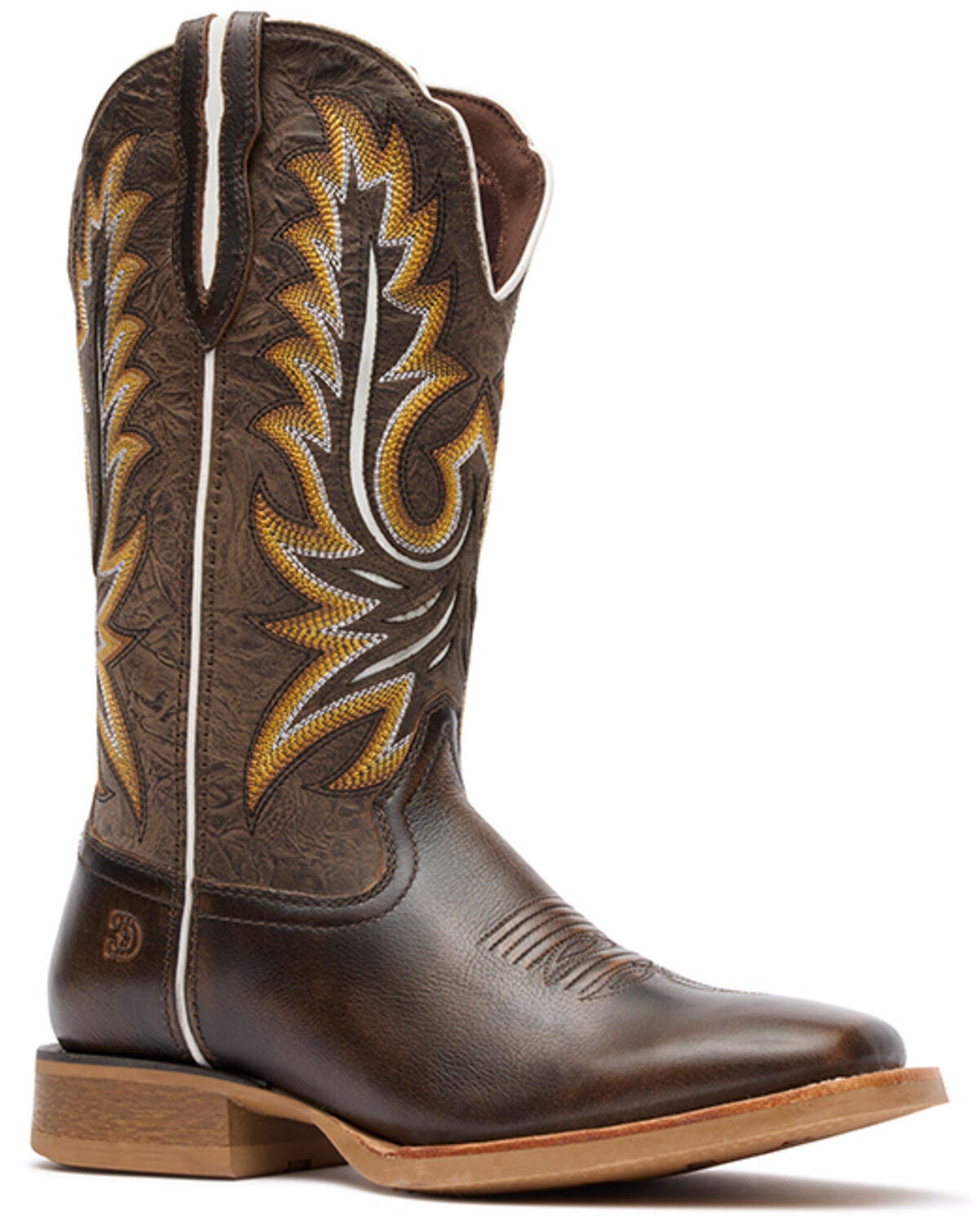 Image #1 - Durango Women's Lady Rebel Pro&trade; Performance Western Boots - Broad Square Toe, Brown, hi-res