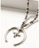 Image #2 - Shyanne Women's Rodeo Sunset Squash Blossom Jewelry Set - 2 Piece, Silver, hi-res