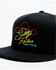 Image #2 - Salty Rodeo Men's Honky Tonk Trucker Cap, Black, hi-res