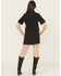 Image #3 - Levi's Women's Moto Icon Zipper Front Denim Mini Skirt, Black, hi-res