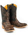 Tin Haul Men's Keep Out Western Boots - Broad Square Toe, Black, hi-res
