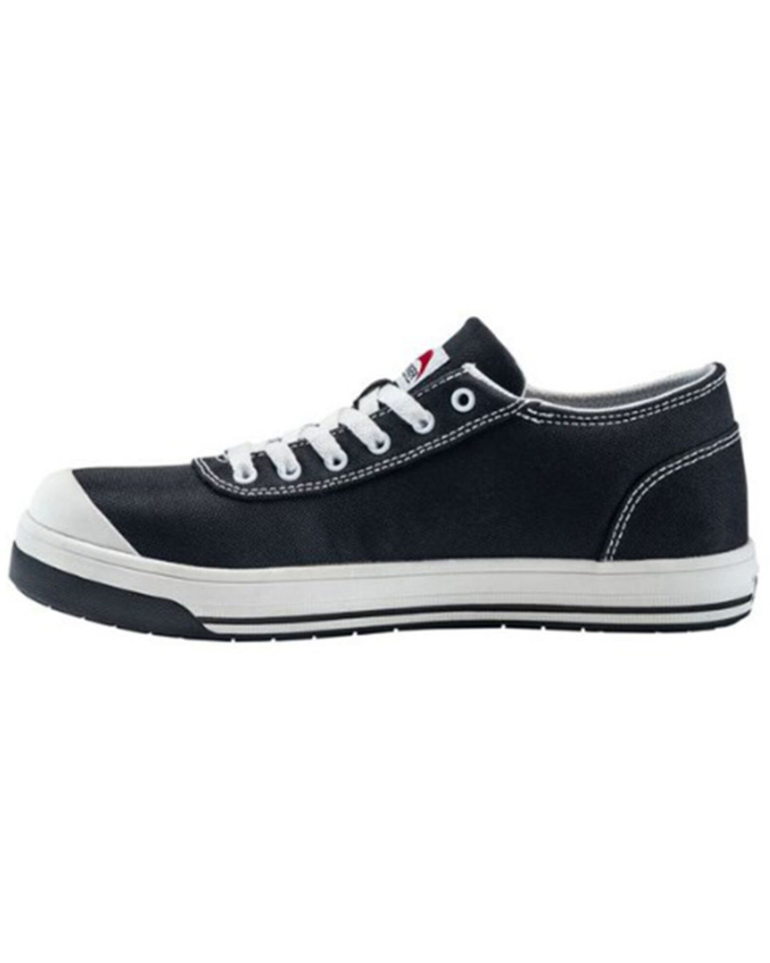 Image #3 - Avenger Men's Blade 6-Eye Lace-Up Athletic Work Shoes - Alloy Toe, Black, hi-res