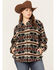 Outback Trading Co Women's Navy Southwestern Avery Big Shirt, Multi, hi-res