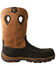 Twisted X Men's Pull On Work Boots - Nano Composite Toe, Black, hi-res