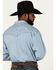 Image #4 - Resistol Men's Rawlins Denim Long Sleeve Snap Western Shirt, , hi-res