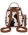 Image #4 - Wrangler Women's Cow Print Mini Backpack, Brown, hi-res