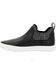 Georgia Boot Women's Knit Slip-On Romeo Chukka Work Shoe, Black, hi-res