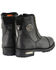 Image #4 - Milwaukee Leather Women's Super-Clean Double Sided Zipper Entry Boots - Round Toe, Black, hi-res