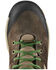 Danner Women's Inquire Mid Textile Lace-Up Hiker Work Boots - Round Toe, Brown, hi-res