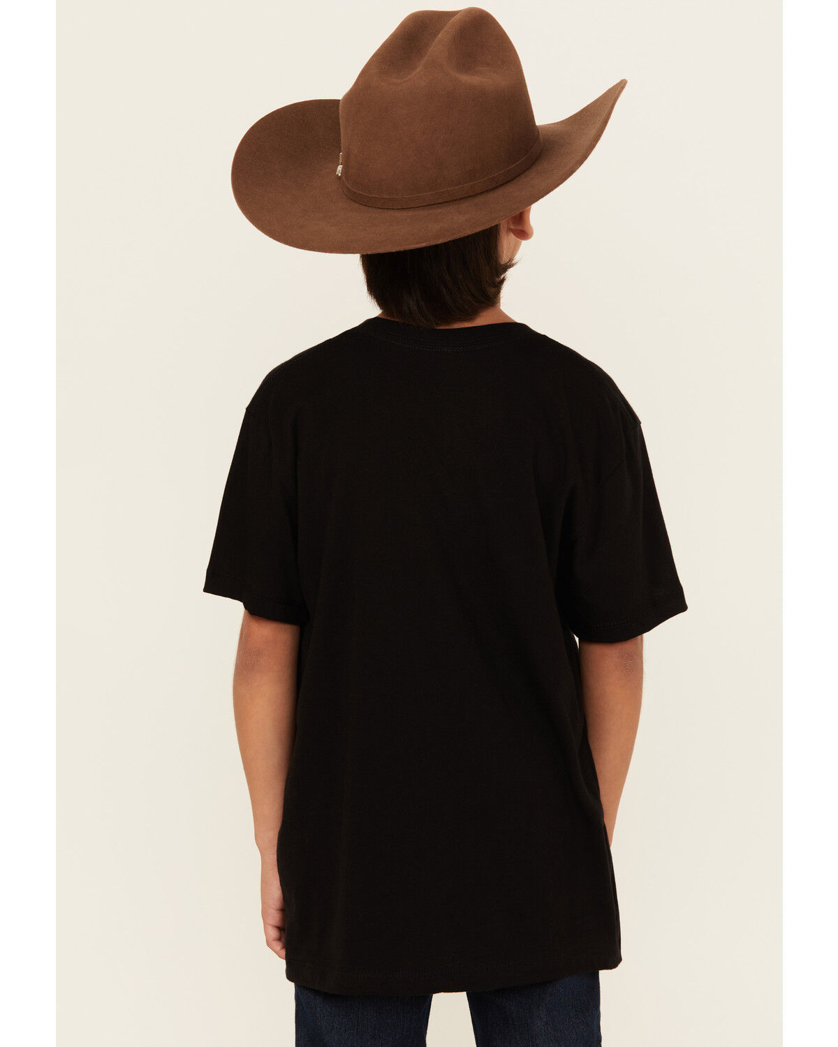 Image #4 - Cody James Boys' Southwest Rider Short Sleeve Graphic T-Shirt, Black, hi-res