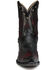 Image #3 - Corral Men's Overlay Short Western Boots - Snip Toe, Black, hi-res