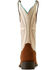 Image #3 - Ariat Women's Round Up Ruidoso Roughout Performance Western Boots - Broad Square Toe, Brown, hi-res