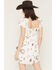 Image #4 - Wild Moss Women's Western Print Mini Dress, Ivory, hi-res