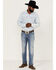 Rock & Roll Denim Men's Rifle Light Wash Reflex Stretch Skinny Jeans , Light Wash, hi-res