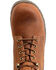 Image #6 - Carolina Men's 6" Waterproof Work Boots - Broad Toe, Brown, hi-res