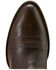 Image #4 - Ariat Men's Heritage Western Boots - Round Toe, Chocolate, hi-res
