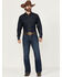 Image #2 - Wrangler Retro Men's Medium Wash Low Rise Relaxed Bootcut Jeans, Indigo, hi-res