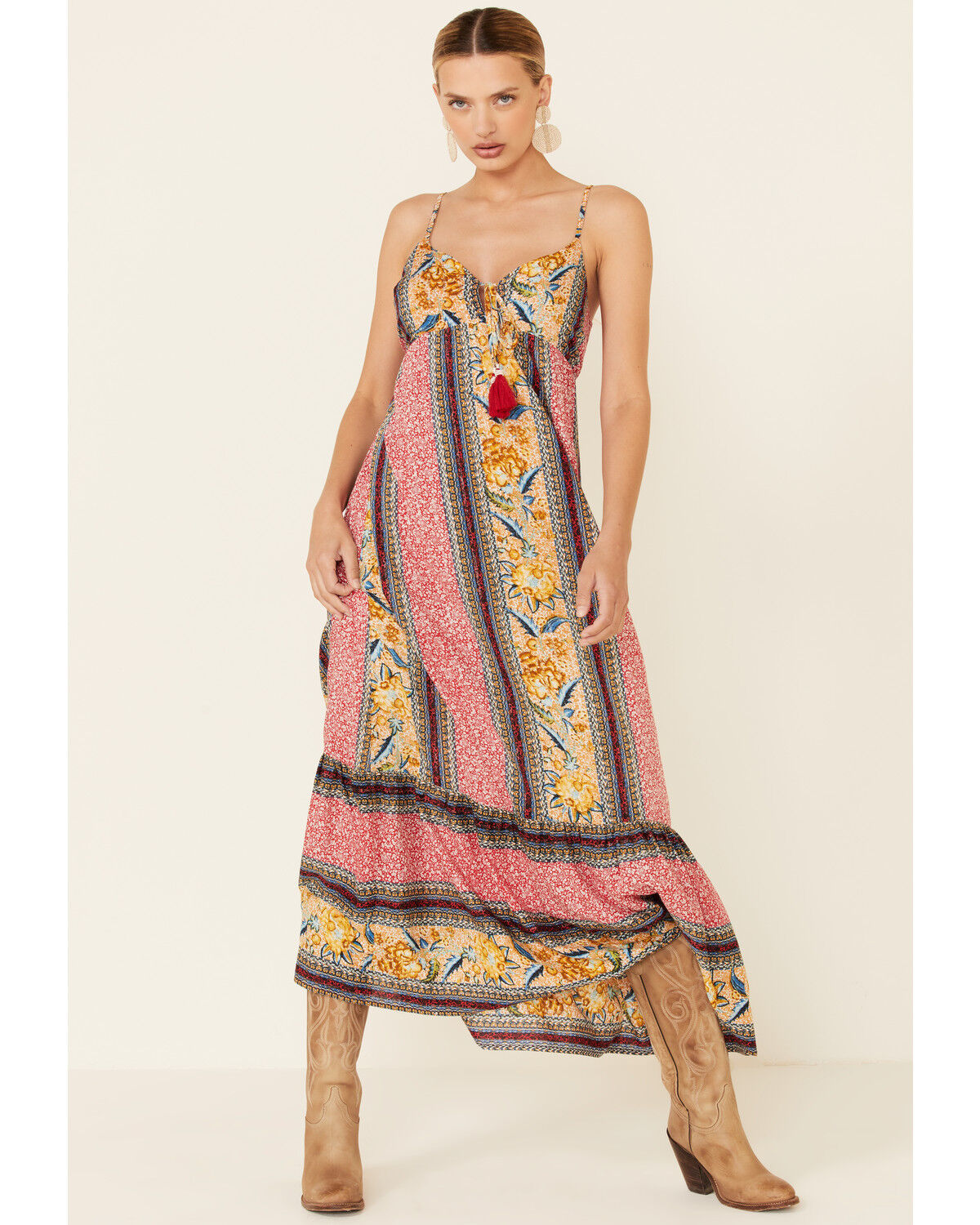 Image #1 - Band of the Free Women's Wilhelmina Maxi Dress, Multi, hi-res