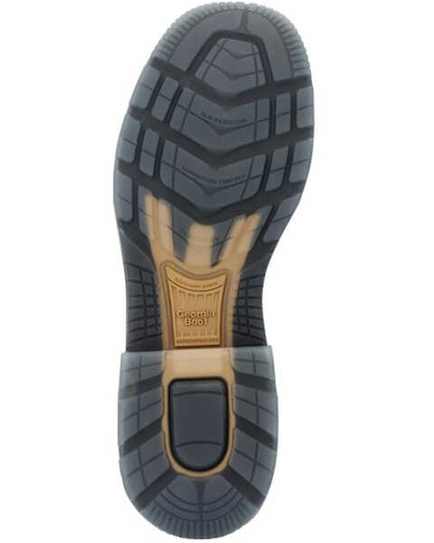 Image #7 - Georgia Boot Men's 8" Flxpoint Ultra Waterproof Work Boot - Composite Toe, Black/brown, hi-res