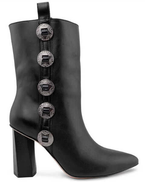 Image #1 - Dante Women's Lafayette Western Boots - Pointed Toe, Black, hi-res