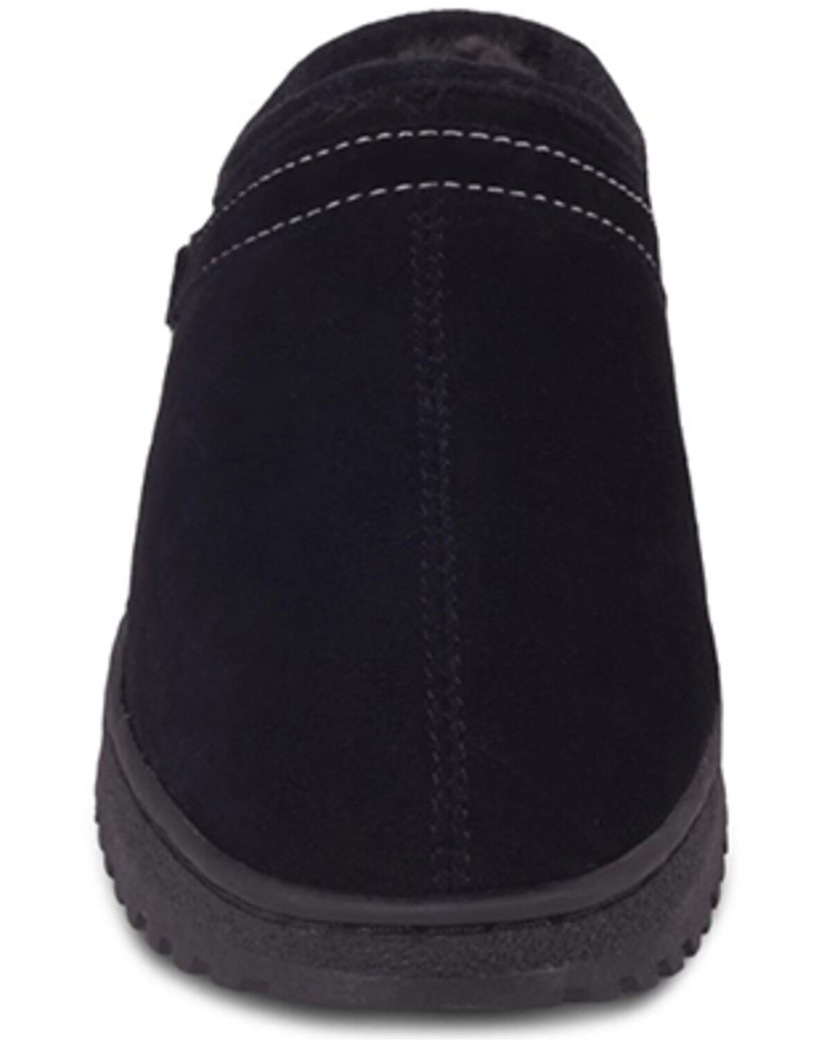 Image #3 - Cloud Nine Women's Sheepskin Clog Slippers, Black, hi-res