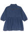 Image #2 - Wrangler Toddler Girls' Denim Dress, Blue, hi-res