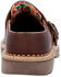 Georgia Women's Buckle Mary Jane Clog, Brown, hi-res