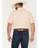 Image #4 - RANK 45&reg; Men's Square Up Geo Print Short Sleeve Button-Down Stretch Western Shirt, Ivory, hi-res