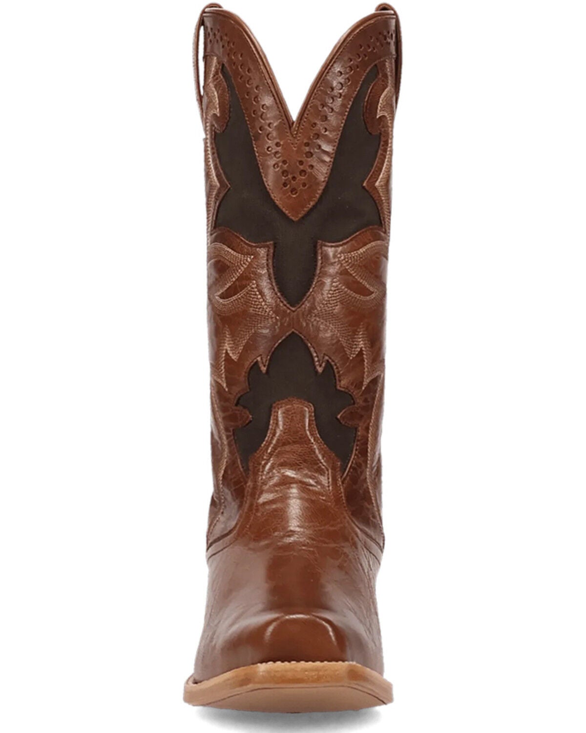 Image #4 - Dan Post Men's Frenchie Western Boots - Square Toe, Tan, hi-res