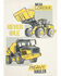 Image #2 - John Deere Toddler Boys' Mega Construction Short Sleeve Graphic T-Shirt, Cream, hi-res