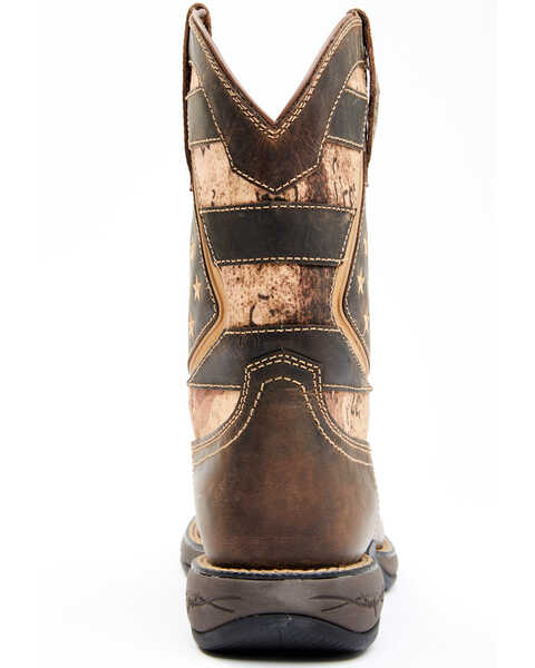 Brothers & Sons Men's Star Lite Performance Western Boots - Broad Square Toe, Brown, hi-res