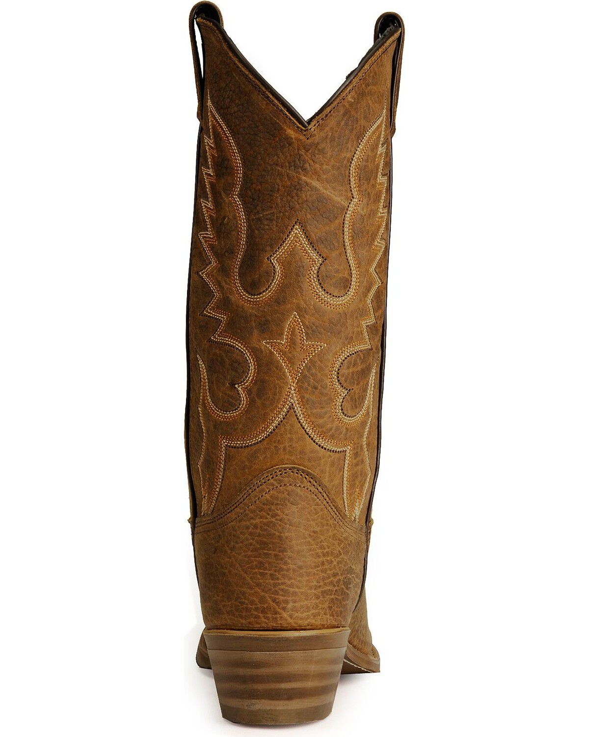 bison leather cowboy boots